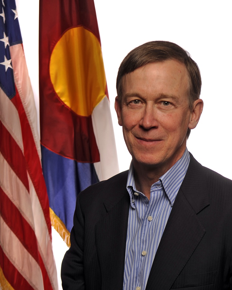 John Wright Hickenlooper, governador do estado do Colorado