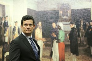 A universidade definiu Sérgio Moro como alguém ‘comprometido em nada mais que a preservação da integridade de sua nação através de sua aplicação firme e imparcial da lei’. (Foto: Marcelo Camargo/diáriodopoder)