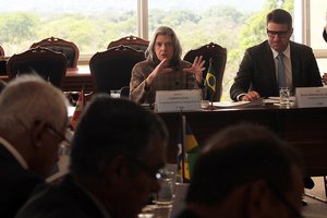 Cármen Lúcia informa aos presidentes dos tribunais de Justiça adoção de sistema de controle prisional. (Foto: Gláucio Dettmar/Agência CNJ)