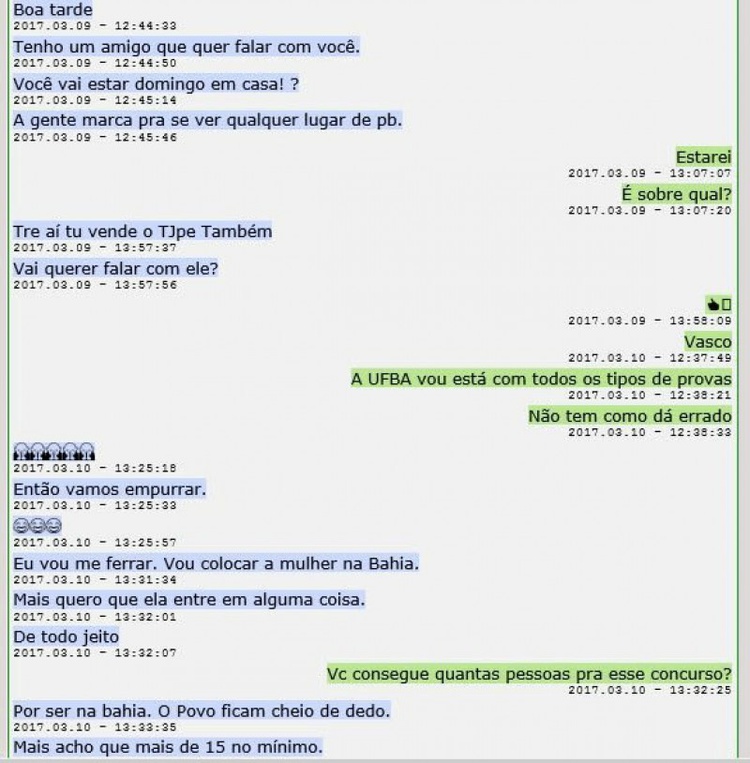 Diálogo entre os envolvidos