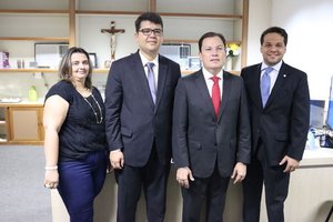 Em reunião na manhã desta quarta-feira (4) com o chefe executivo do Instituto Nacional do Seguro Social (INSS) no Piauí, Ney Ferraz Júnior, a OAB-PI definiu uma parceria (Foto: Ascom)
