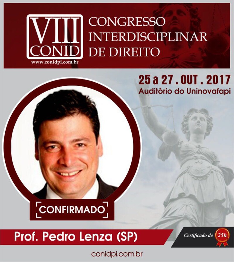 O CONID será realizado nos dias 25, 26 e 27 de outubro de 2017 no Auditório IPÊ do Centro Universitário UNINOVAFAPI.
