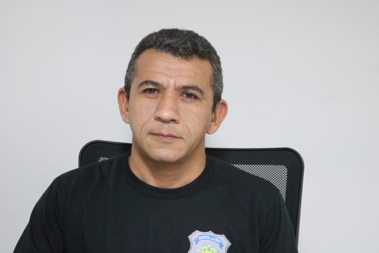 Presidente do sinpoljuspi, José Roberto Pereira