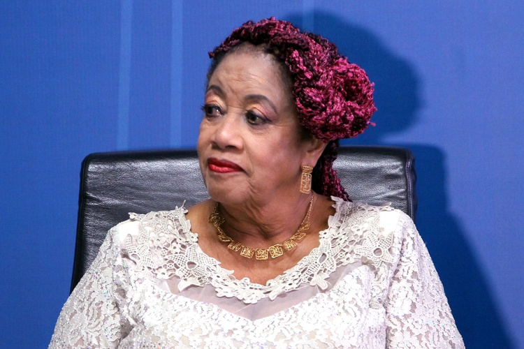 A ministra dos Direitos Humanos, Luislinda Valois..
