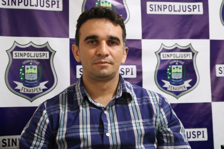 Acácio de Castro Vieira, diretor financeiro do sinpoljuspi