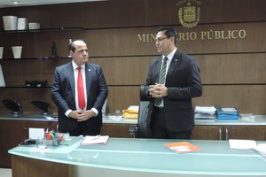 “As parcerias são de suma importância, ainda mais porque fortalecem essa boa relação entre o Ministério Público do Maranhão e do Piauí. (Foto: Divulgação)