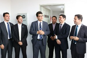 Presidente da OAB/PI Chico Lucas em Castelo do Piauí (Foto: Telírio Alencar/pauta judicial)