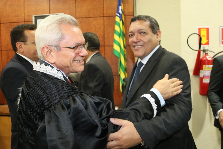 Desembargador Federal Kássio Marques Nunes e o desembargador Landim