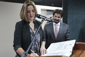 Solenidade de Posse da conselheira Maria Tereza Uille Gomes. (Foto: Luiz Silveira/Agência CNJ)