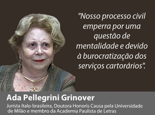 Morre aos 84 anos Ada Pellegrini Grinnover