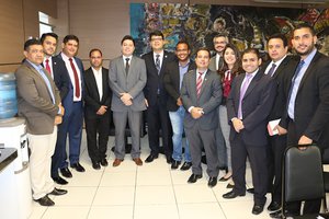 Advogados homenageados na Câmara Municipal de Teresina (Foto: reprodução/oab/pi)