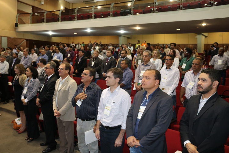 Auditório do TJ/PI em evento ambiental.
