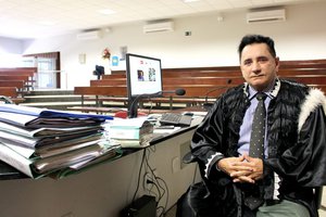 Decano tribunal de justiça do Piauí Brandão de Carvalho (Foto: Pauta Judicial/Telsirio Alencar)