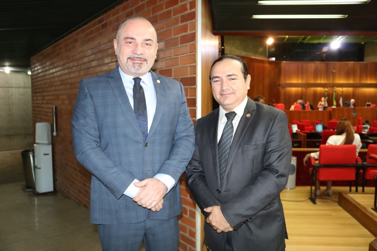 Deputados Henrique Rebelo e Francis Lopes