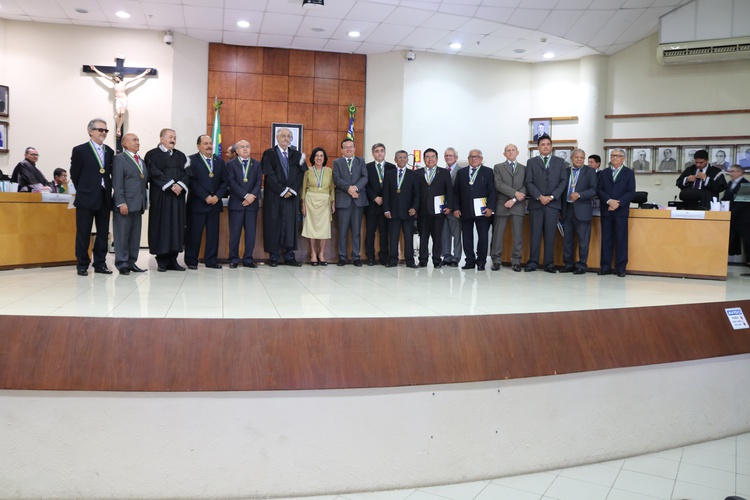 Desembargadores homenageados no Tribunal Regional Eleitoral do Piaui