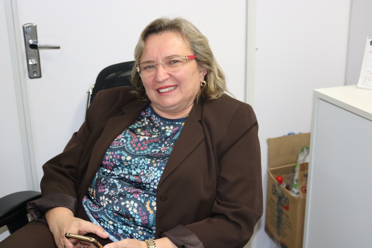 Diretora acadêmica da EJUD, Núbia Fontenele de Carvalho Cordeiro