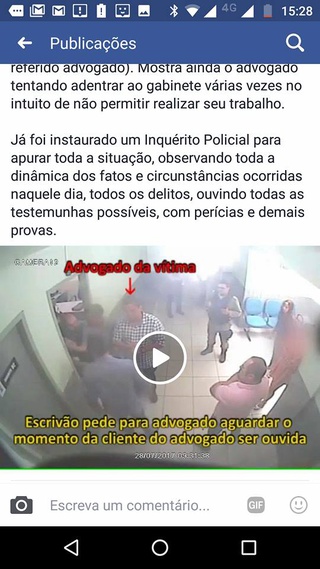 Facebook do Delegado Marcelo