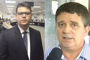 Presidente Chico Lucas e o Dele Anchieta (Foto: Oitoemeia)