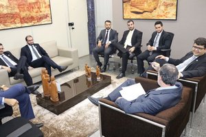 Reunião entre OAB e TCE (Foto: OAB-PI)