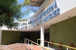 Sede da Câmara Municipal de Teresina (Foto: Pauta Judicial/Telsirio Alencar)