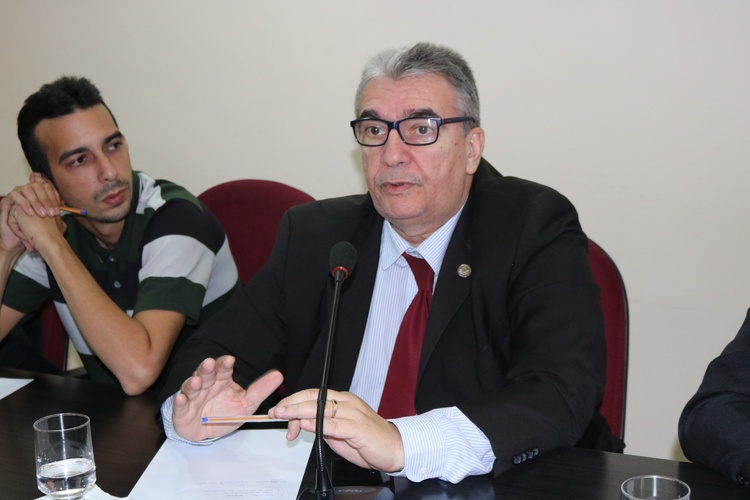 Dr. Haroldo Vasconcelos da Associação dos Criminalistas.