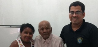 Francisco Rodrigues do Espírito Santo, 96 anos.