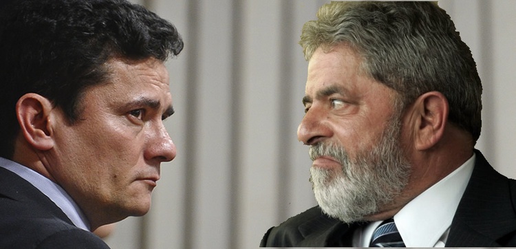 Juiz Sérgio Moro e ex-presidente Lula