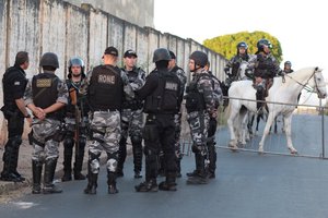 Operação Habitar, na Casa de Custódia. (Foto: Ascom Sejus-PI)