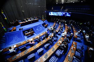Plenário do senado federal (Foto: Marcos Oliveira/Agência Senado)