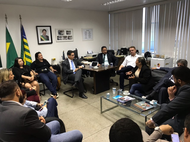 Secretário Daniel e advogados criminalistas