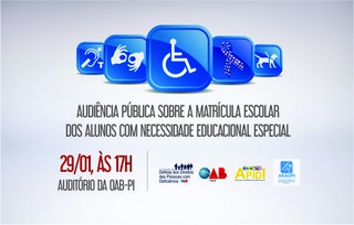 Audiência Pública debaterá matrícula escolar dos alunos com necessidade educacional especial
