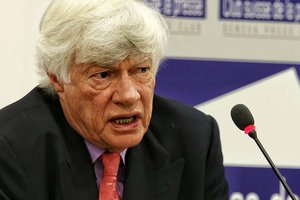 Geoffrey Robertso, advogado da comissão dos direitos humanos da ONU (Foto: Filipe Araújo)