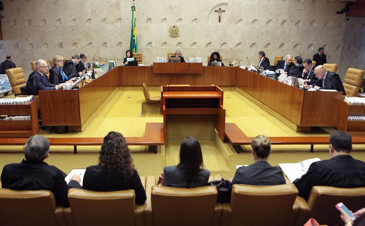 Plenário do STF na capital federal
