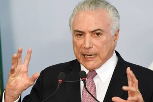 Presidente Michel Temer (Foto: FRANCE PRESS/ELPAÍS)