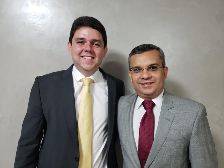 Advogados Carlos Henrique e Sebastião Rodrigues