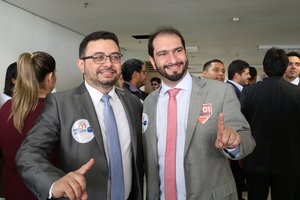 O apoio de Talmy Tércio foi muito importante para a chegada na frente de Lucas Villa (Foto: TELSÍRIO ALENCAR/PAUTAJUDICIAL)