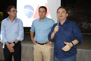Ex-presidentes da OAB/PI, Norberto Campelo, Sigifrói Moreno e Willian Guimarães um deverá assumir o comando da campanha (Foto: TELSÍRIO ALENCAR/PAUTAJUDICIAL)