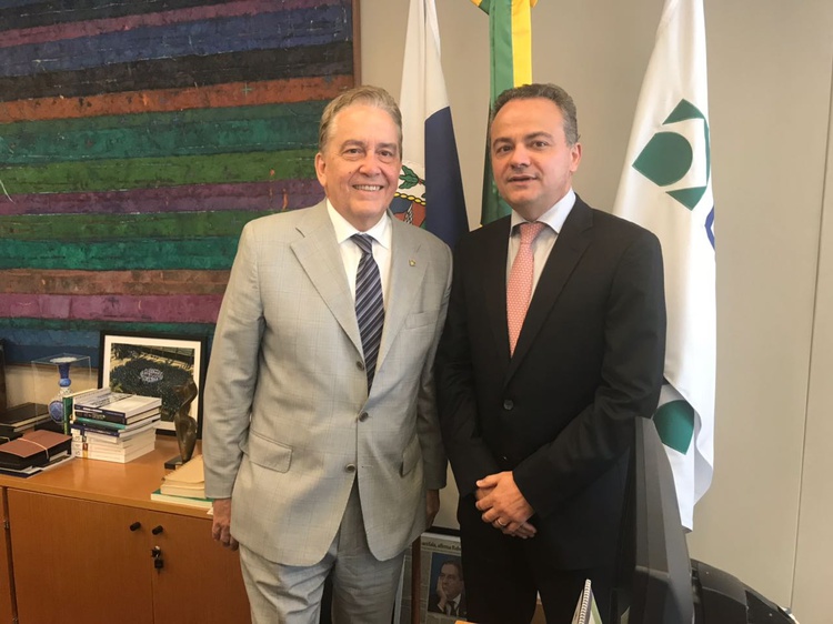 Jurista Valter Alencar e o presidenciável  Paulo Rabello