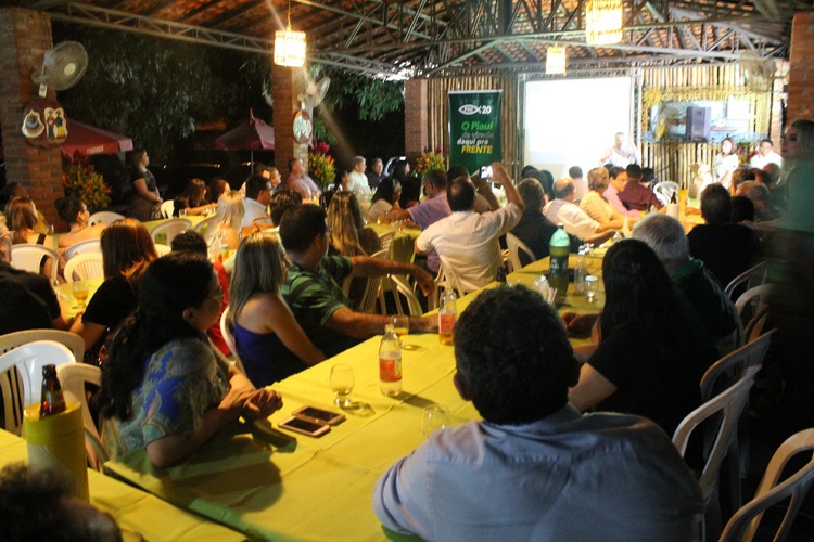 O pré-candidato Paulo Rabello  em Teresina