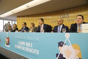 OAB sedia audiência pública para debater crime de desacato e a ADPF 496 (Foto: Divulgação)