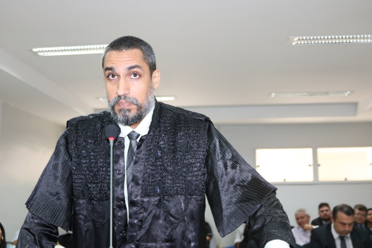 Advogado de defesa Eduardo Faustino