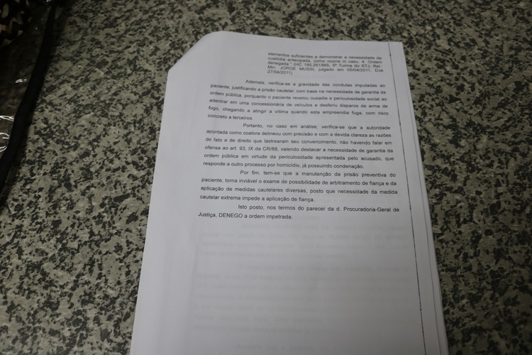 Decisão da desembargadora Eulália Pinheiro