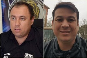 Delegado Tiago Bardal e advogado Ricardo Belo, presos em SLZ (Foto: Reprodução)
