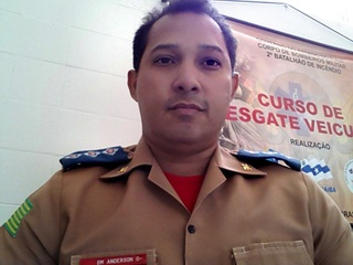 Marcelo Anderson Alves Pereira, Capitão do Corpo de Bombeiro Piauí