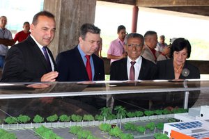 Presidente do TJ-PI apresenta maquete da nova sede do Palácio da Justiça (Foto: Divulgação)