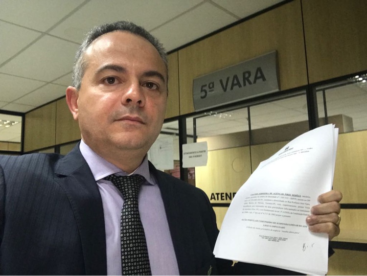 Valter Alencar entra com Ação na Justiça e governador  poderá devolver R$270,6 milhões aos cofres públicos
