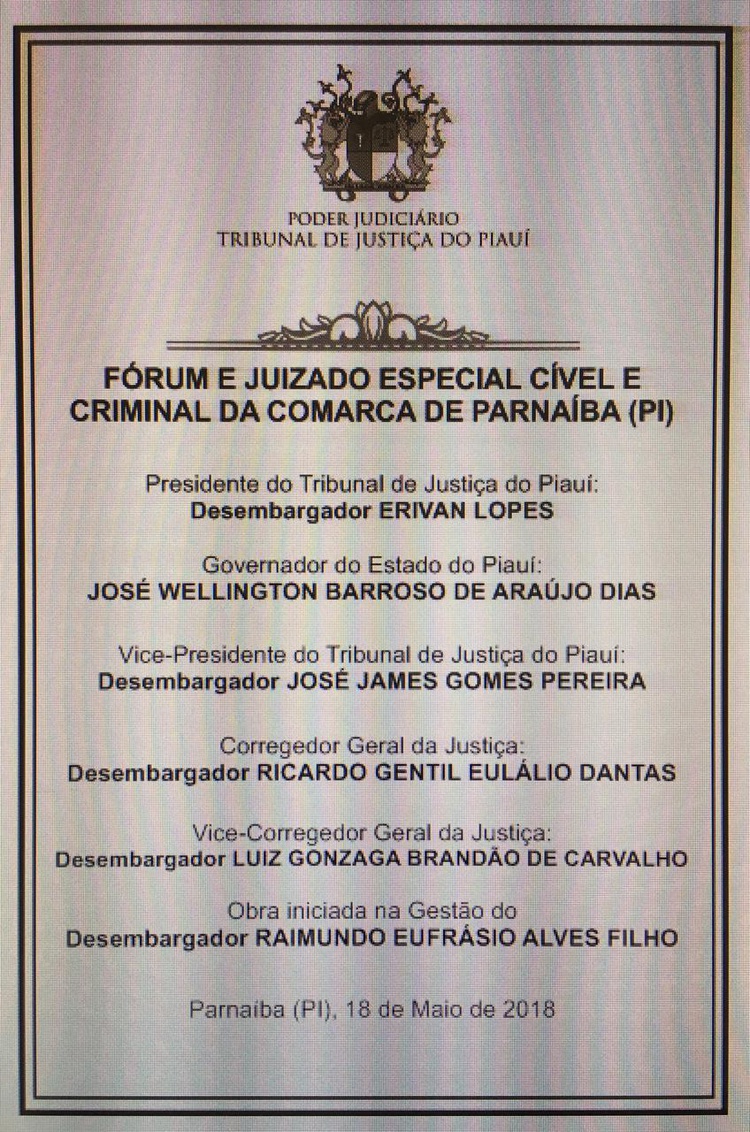 Até a placa já está pronta