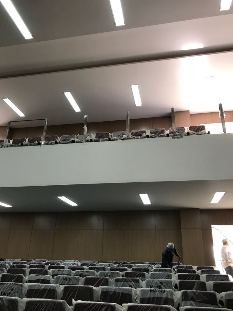 Auditório do novo Fórum de Parnaíba