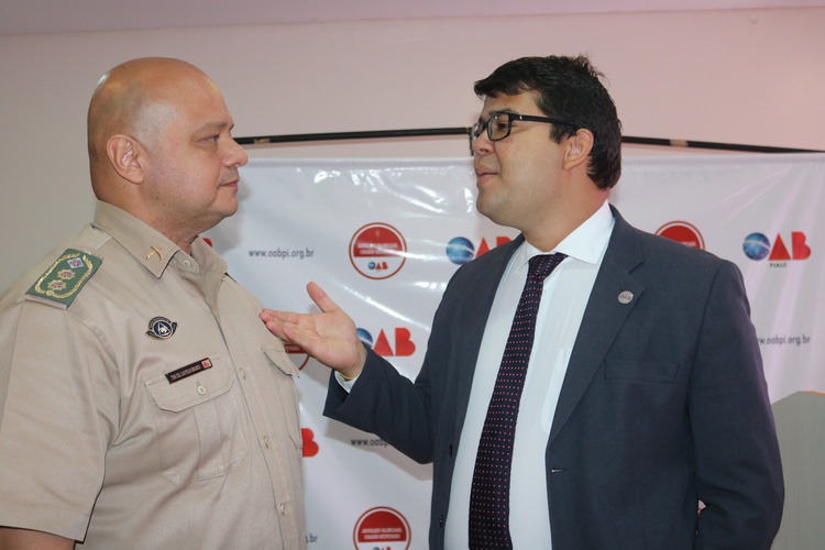 Coronel Castelo do TJ/PI e Chico Lucas da OAB/PI