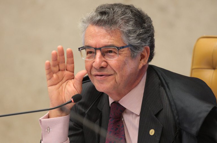 Ministro Marcos Aurélio de Melo da 1ª turma do STF.